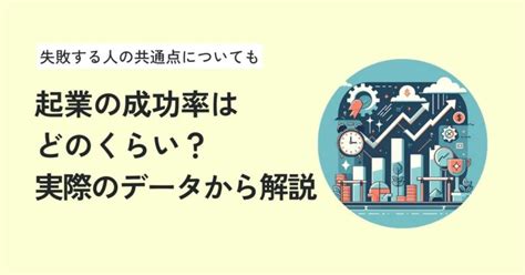 事業御守|起業の成功率はどれくらい？成功しやすい業種とは？